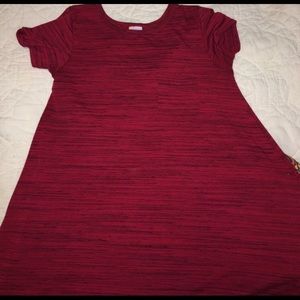 Red large lularoe Carly